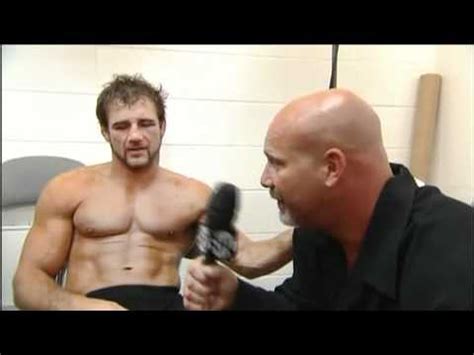 Phil Baroni whips it out for Bill Goldberg .